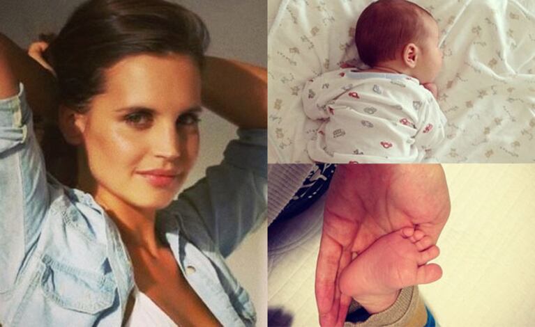 Sabrina Garciarena: tiernas fotos y mensaje para su hijo León (Fotos: Instagram). 