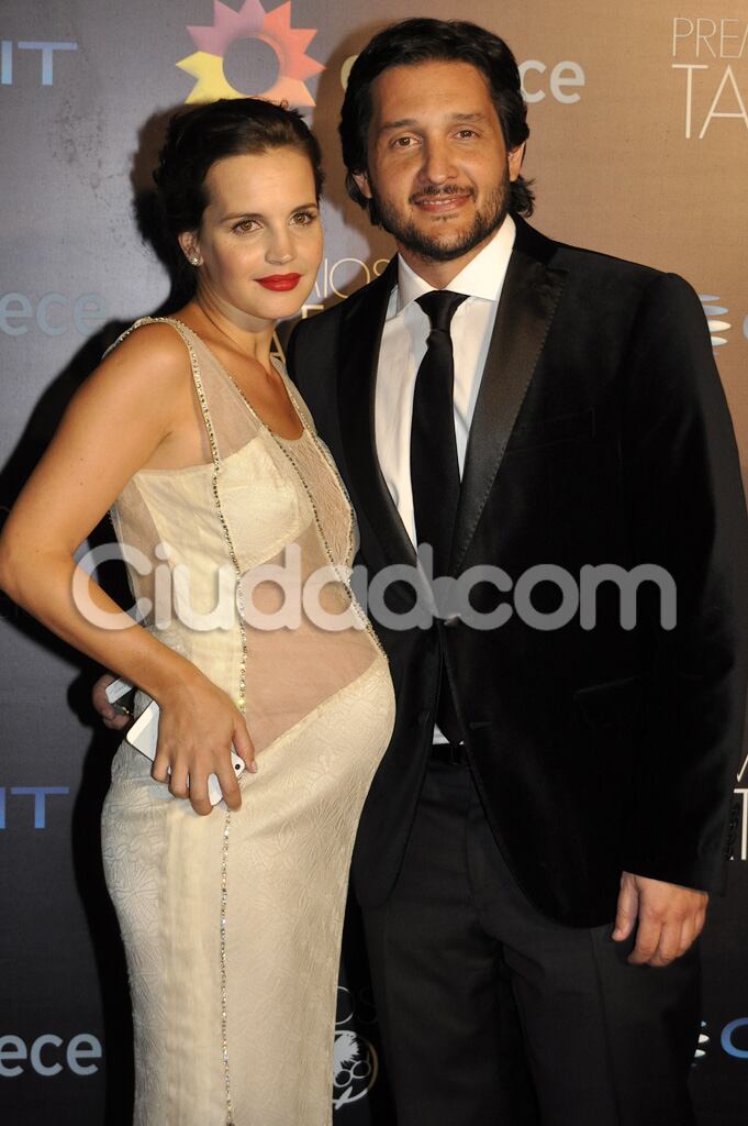 Sabrina Garciarena y Germán Paoloski, embarazados y enamorados (Foto: Jennifer Rubio). 