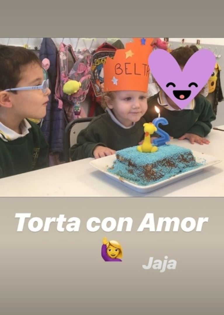 Sabrina Garciarena y Germán Paoloski festejaron los dos añitos de su hijo Beltrán: los dulces mensajes de los papás