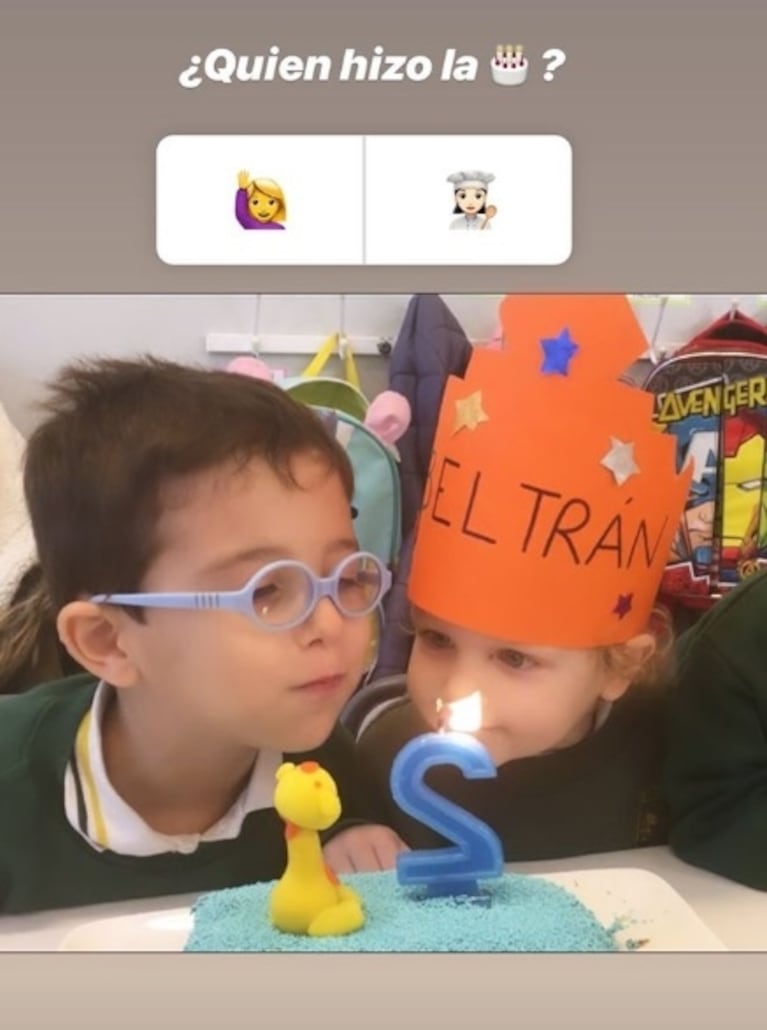 Sabrina Garciarena y Germán Paoloski festejaron los dos añitos de su hijo Beltrán: los dulces mensajes de los papás