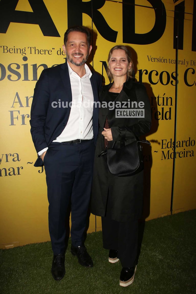 Sabrina Garciarena y Germán Paoloski (Foto: Movilpress)