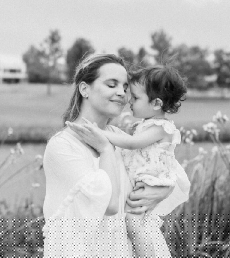 Sabrina Garciarena y una dulce producción de fotos junto a Germán Paoloski y sus hijos: "Mi vida aquí"   