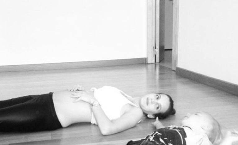 Sabrina Garciarena y una pancita que crece día a día (Foto: Instagram).
