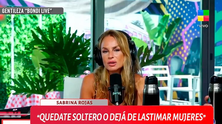 Sabrina Rojas (captura de pantalla de LAM, América TV)