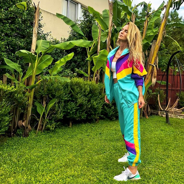 Sabrina Rojas con conjunto deportivo. (Foto: Instagram/@rojassasi).