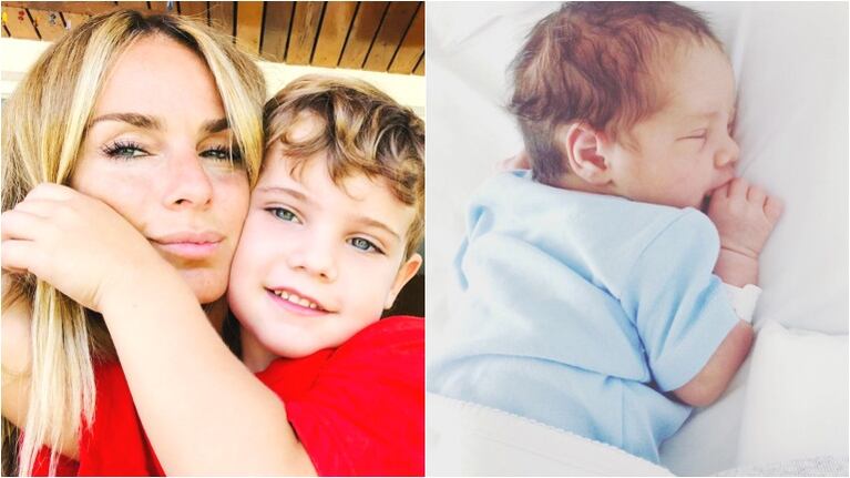 Sabrina Rojas contó por qué decidió guardar las células madres de su hijo Fausto desde hace cuatro años (Fotos: Instagram)