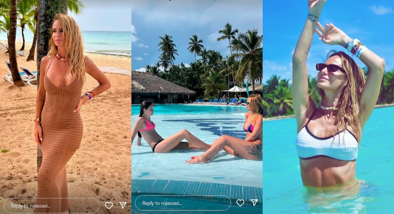 Sabrina Rojas disfrutó una lujosa escapada al Caribe junto a su hija Esperanza | Créditos: Instagram @rojassasi