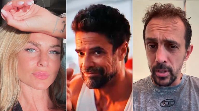 Sabrina Rojas, Luciano Castro y José Chatruc.