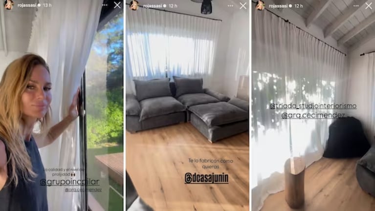 Sabrina Rojas mostró la transformación del playroom que hizo para sus hijos en su nueva casa. CRÉDITO:  Instagram