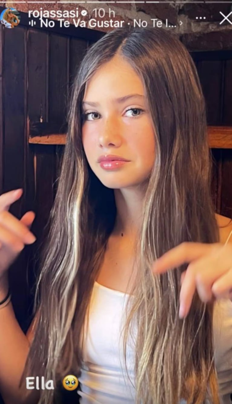 Sabrina Rojas mostró lo grande que está Esperanza, su hija con Luciano Castro. Foto: IG | rojassasi