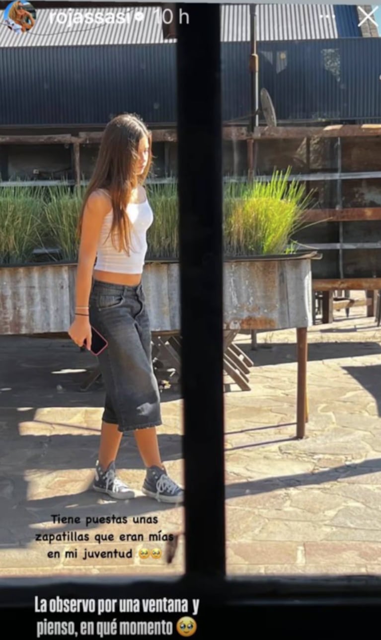 Sabrina Rojas mostró lo grande que está Esperanza, su hija con Luciano Castro. Foto: IG | rojassasi