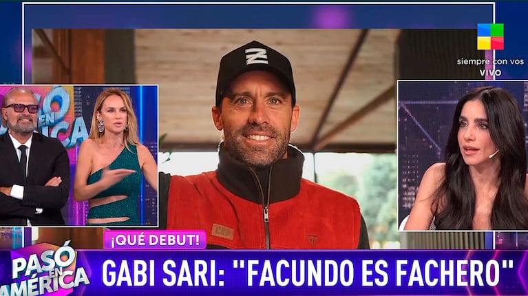 Sabrina Rojas negó affaire con Facundo Pieres en Pasó en América.
