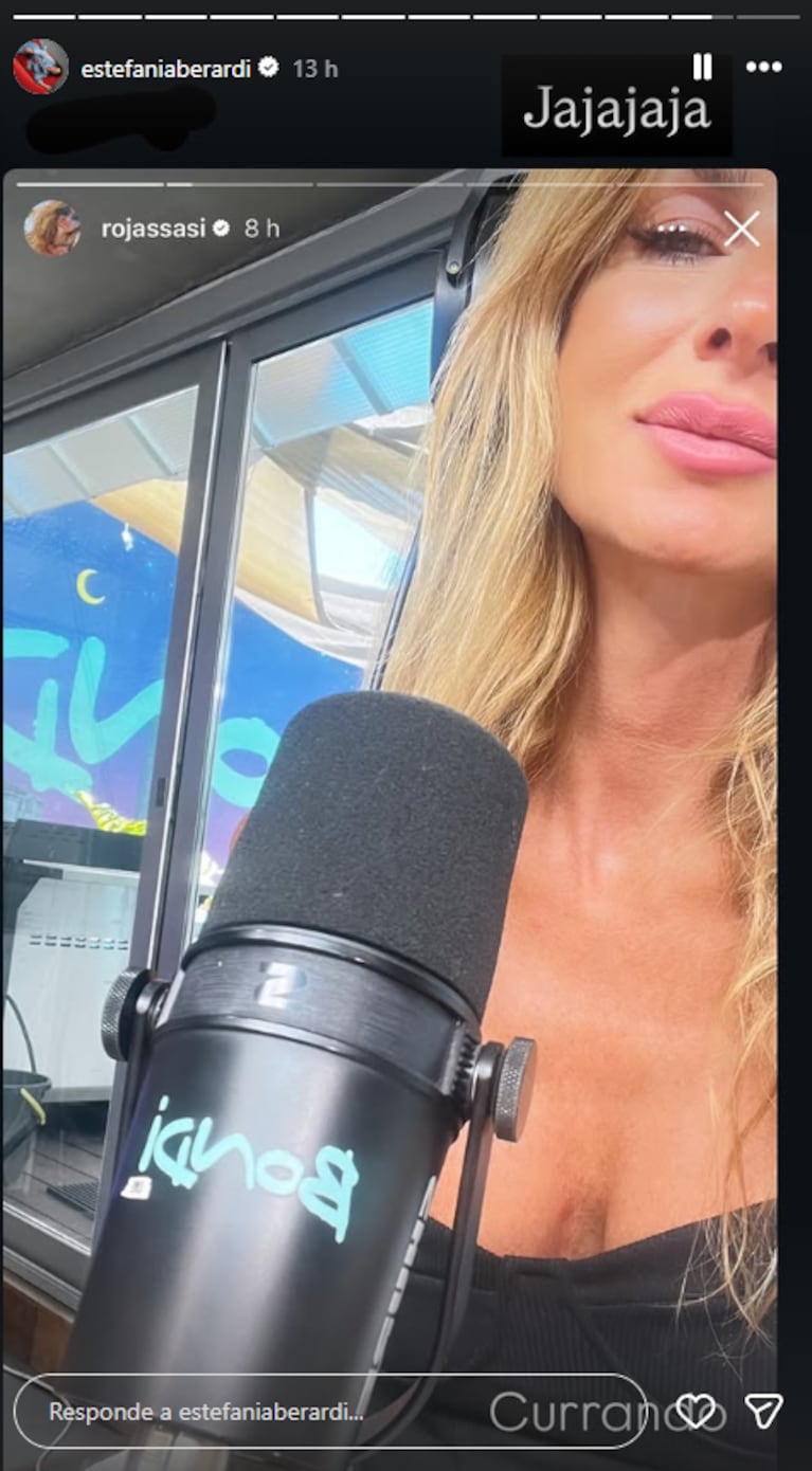 Sabrina Rojas se burló de Luciano Castro con una contundente foto y palabra | Créditos: Instagram @rojassasi