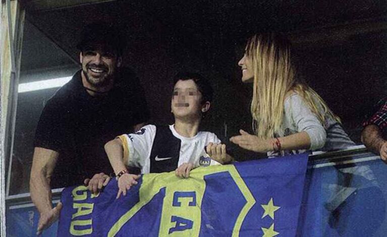 Sabrina Rojas y Luciano Castro, a puro sentimiento en La Bombonera. (Foto: Gente)