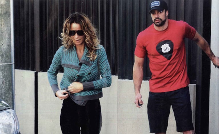 Sabrina Rojas y Luciano Castro, juntos. (Foto: revista Caras)