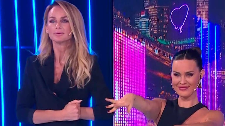 Sabrina Rojas y Natalie Weber en Pasó en América (Foto: captura América TV)