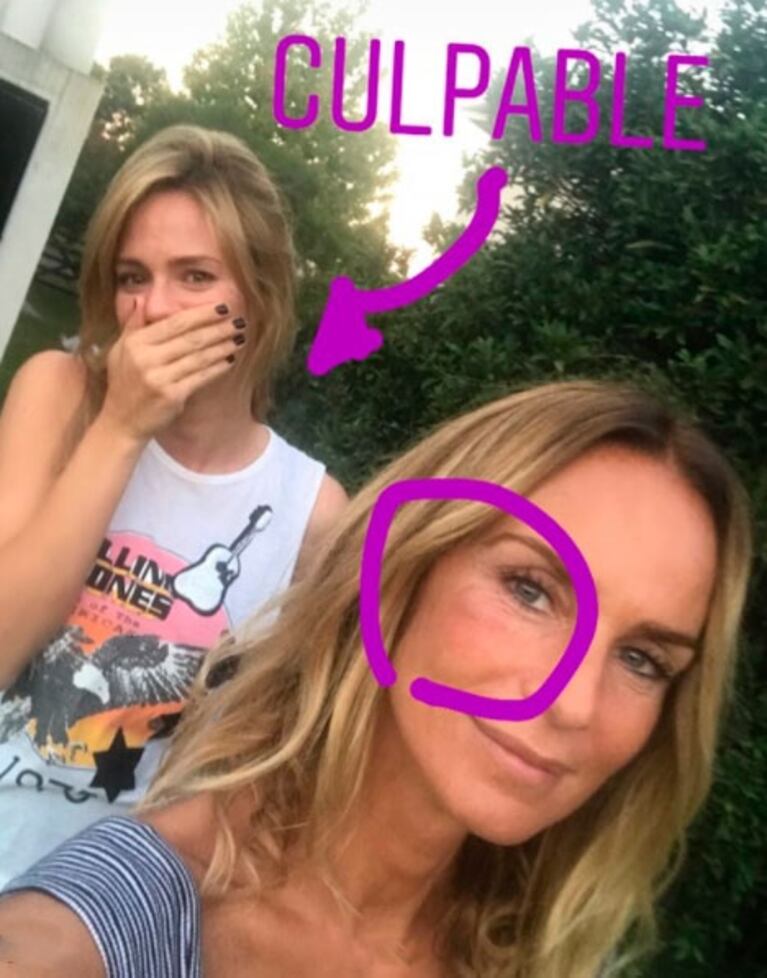 Sabrina Rojas y Paula Chaves, tarde de amigas... ¡y golpazo!: "Fue por su mala puntería"