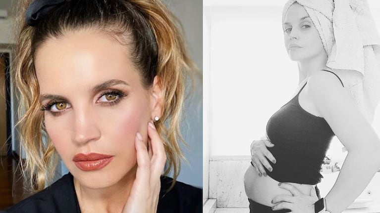Sabrina todavía no tiene definido el nombre de su beba. 