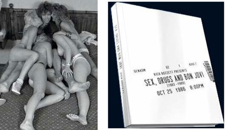Salieron a la luz fotos de una fiesta negra con Bon Jovi 