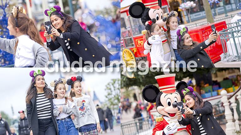 Salma Hayek y una escapada a pura fantasía y diversión junto a su hija en Disney