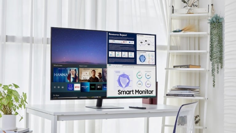 Samsung amplía su familia de monitores Smart Monitor hasta las 43 pulgadas. Foto: DPA.