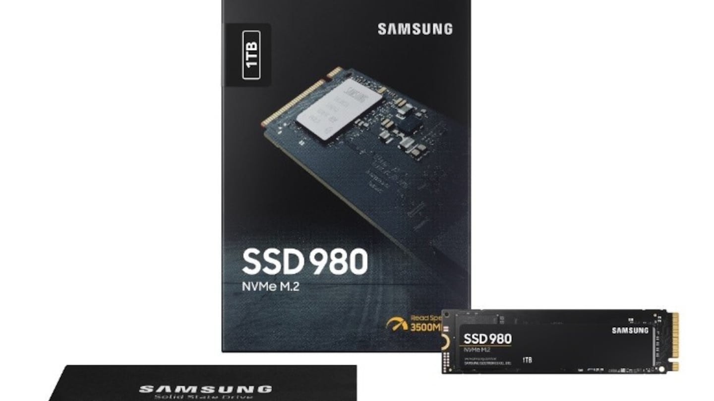 Samsung anuncia SSD 980 NVMe, su primera unidad SSD sin DRAM. Foto:DPA. 