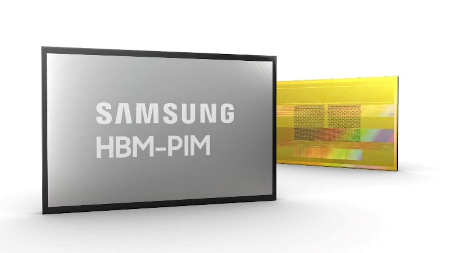 Samsung anuncia una memoria de gran ancho de banda con potencia de procesamiento de IA. Foto:DPA.