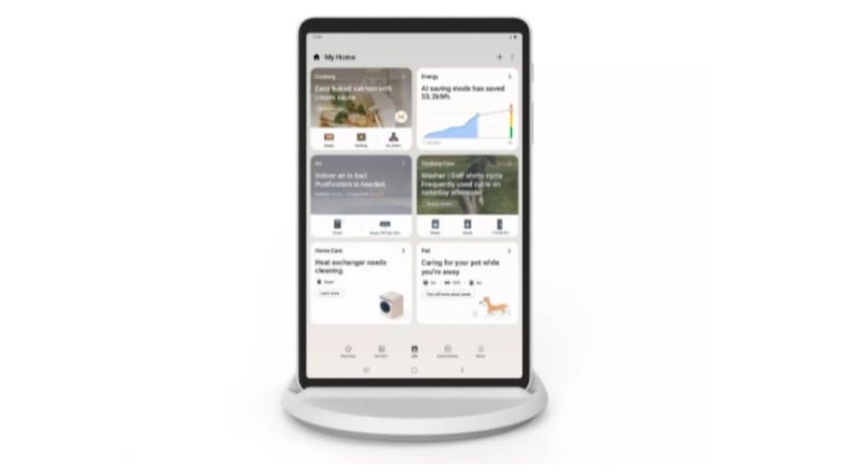 Samsung crea Home Hub, una tablet para controlar los dispositivos conectados del hogar