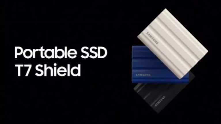 Samsung lanza el SSD portátil T7 Shield