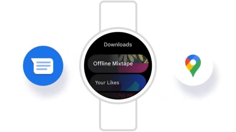 Samsung muestra un adelanto de One UI Watch, su sistema para relojes creado con Google. Foto: DPA.