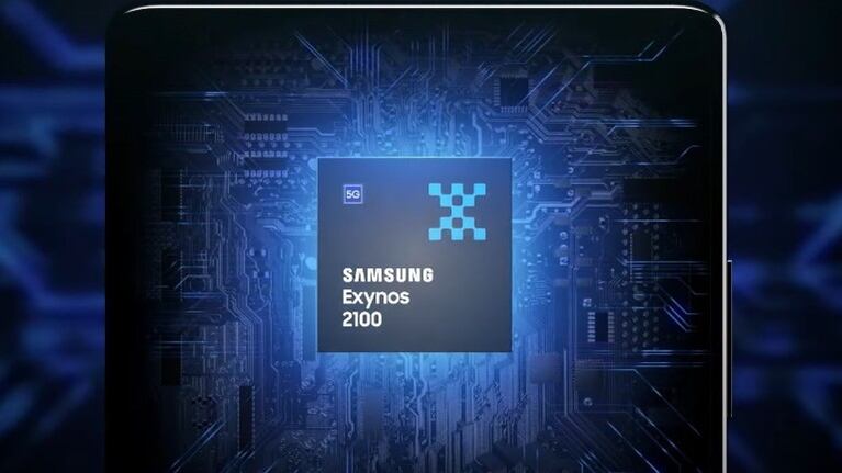 Samsung presenta Exynos 2100, su procesador insignia de 5nm con módem 5G integrado. Foto: DPA.