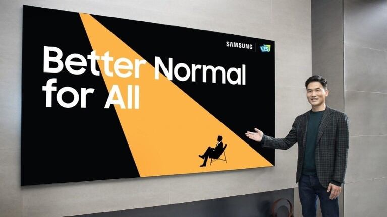 Samsung presenta nuevas soluciones que hacen la tecnología para el hogar más accesible e inclusiva. Foto: DPA.