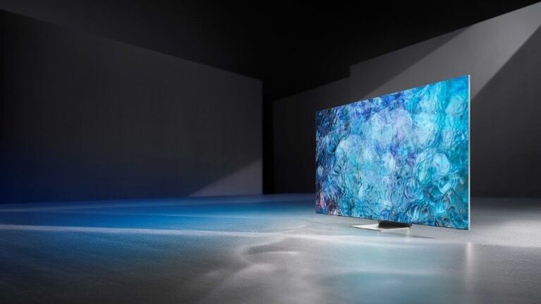 Samsung presenta sus nuevo televisores sostenibles y accesibles Neo QLED, MICRO LED y Lifestyle. Foto: DPA.