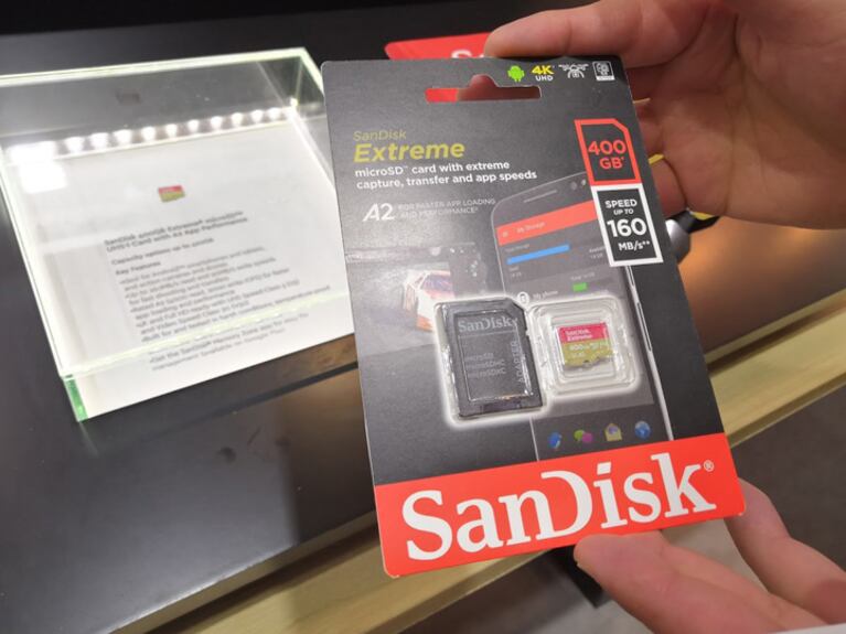 SanDisk Extreme 400 GB: la tarjeta microSD más rápida del mundo