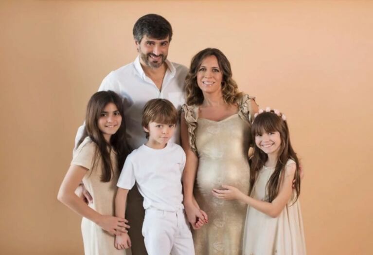 Sandra Borghi habló de la llegada de su tercera hija y mostró su pancita de siete meses y medio: "Al obstetra le dije 'soy una madre añosa'"