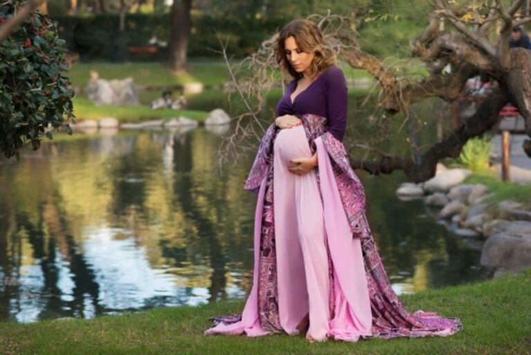Sandra Borghi habló de la llegada de su tercera hija y mostró su pancita de siete meses y medio: "Al obstetra le dije 'soy una madre añosa'"