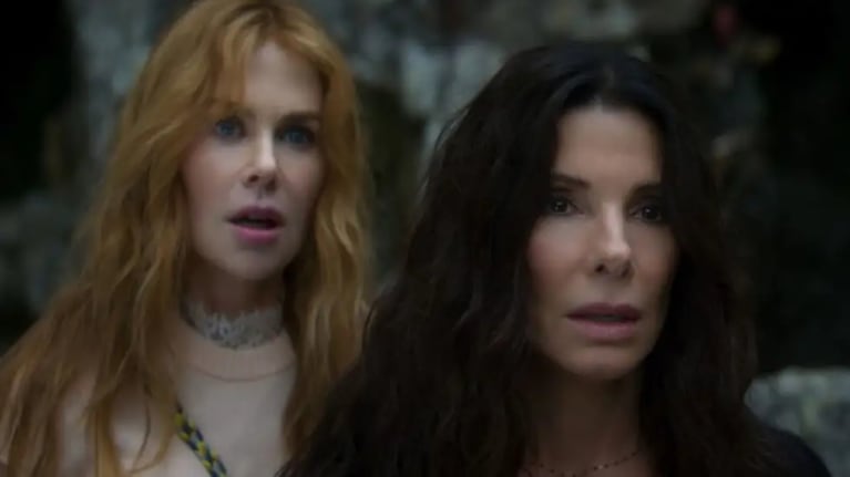 Sandra Bullock y Nicole Kidman. Crédito: Captura