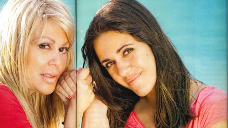 Sandra Dillon y su hija Ornella Pugliese. (Foto: revista Gente)