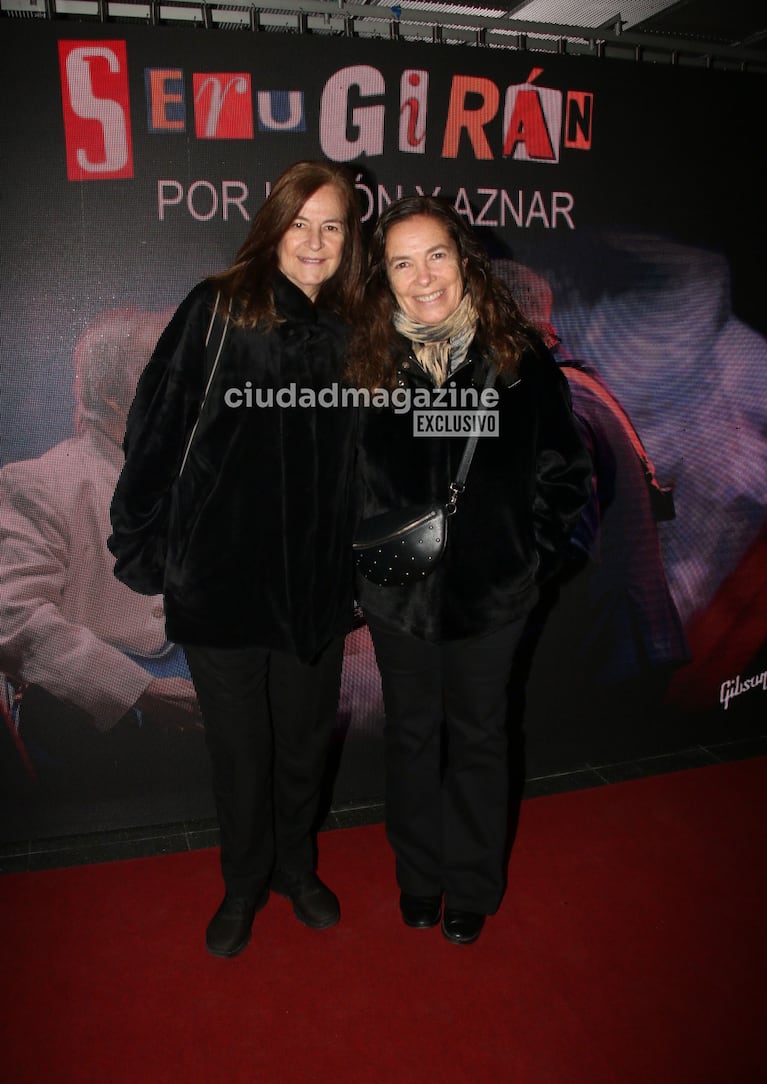 Sandra Mihanovich en el regreso de Serú Girán (Foto: Movilpress).