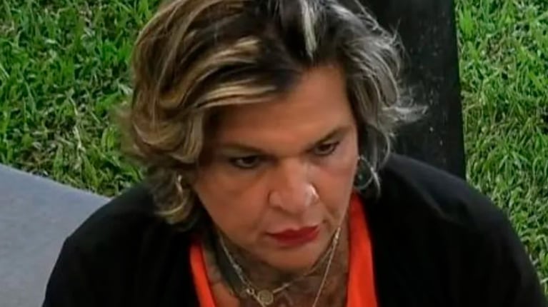 Sandra realizó una acción poco higiénica. Foto: captura Telefe