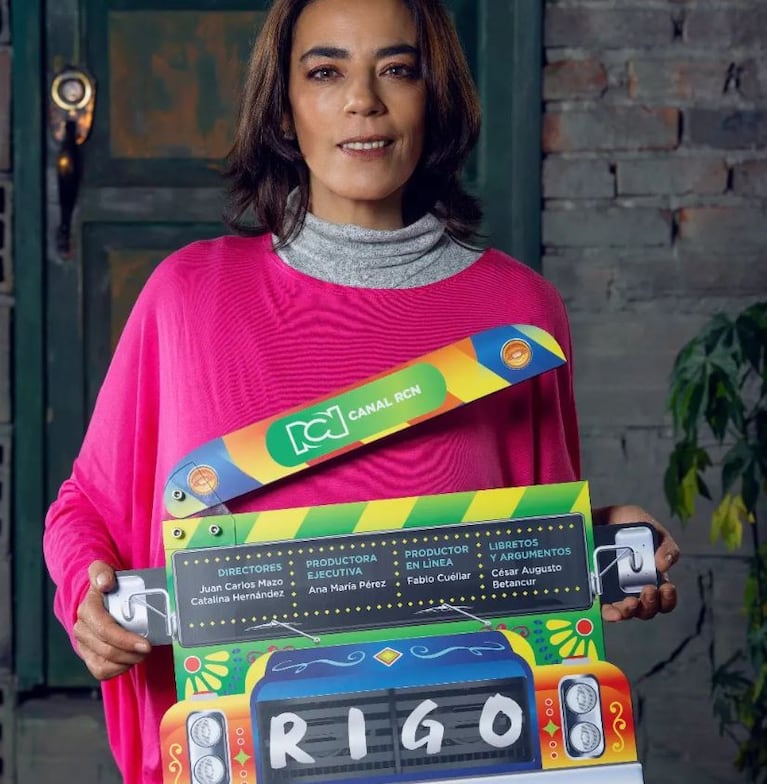 Sandra Reyes en "Rigo", una de sus últimas actuaciones, en 2023 (Foto: Instagram / sandrareyesactrizoficial)