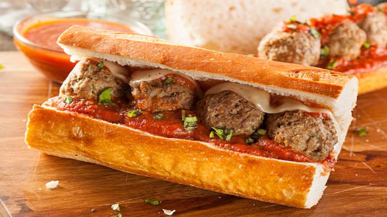Sándwich de albóndigas: una receta distinta para disfrutar