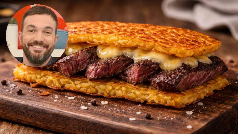 Sándwich de entraña, por Salva la Cocina. Foto: montaje (imagen ilustrativa)