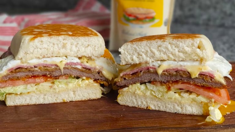 Sándwich de milanesa, un clásico argentino. Foto: Cucinare TV