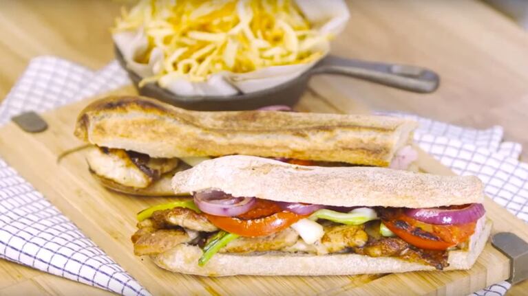 Sándwich de mollejas y vegetales: la receta simple de hacer que fascina a todos