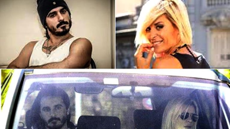 Santi Aysine y Eugenia Tobal, juntos desde julio. (Fotos: Web y Paparazzi)