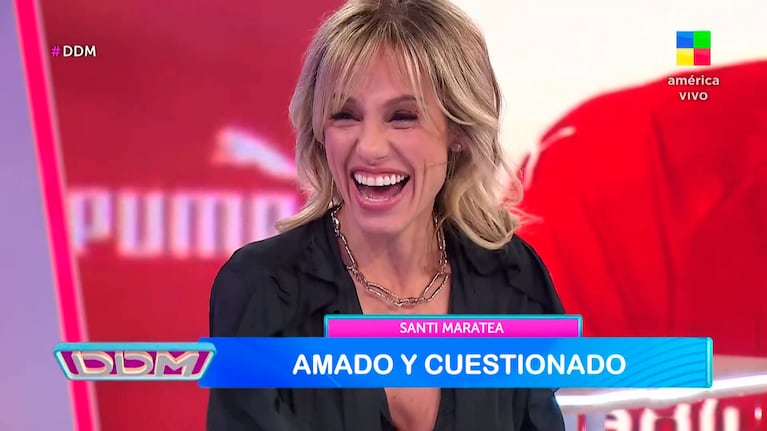 Santi Maratea sorprendió en vivo a Mariana Fabbiani con su declaración de amor: “Estaba muy enamorado de vos”