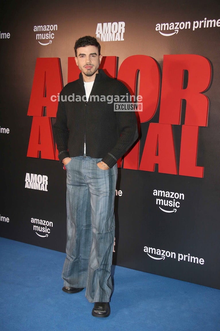 Santi Talledo en el estreno de Amor Animal (Foto: Movilpress).