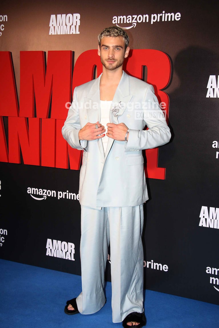 Santiago Achaga estrenó Amor Animal (Foto: Movilpress).