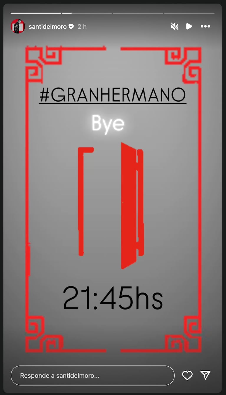 Santiago Del Moro reveló el inesperado cambio en Gran Hermano, a poco de la final. CREDITO: Instagram